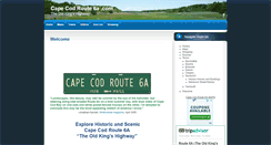 Desktop Screenshot of capecodroute6a.com